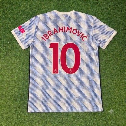 Zlatan Ibrahimovic Manchester United Away Special Retro Football Jersey Kit