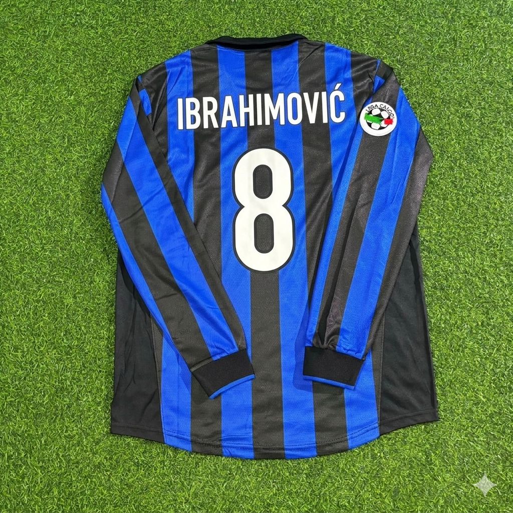 Zlatan Ibrahimovic - Inter Retro Football Jersey