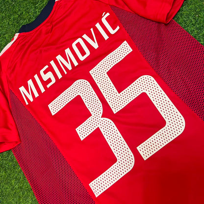 Zvjezdan Misimovic Bayern München 2002/2003 Season Home Red Retro Football Jersey