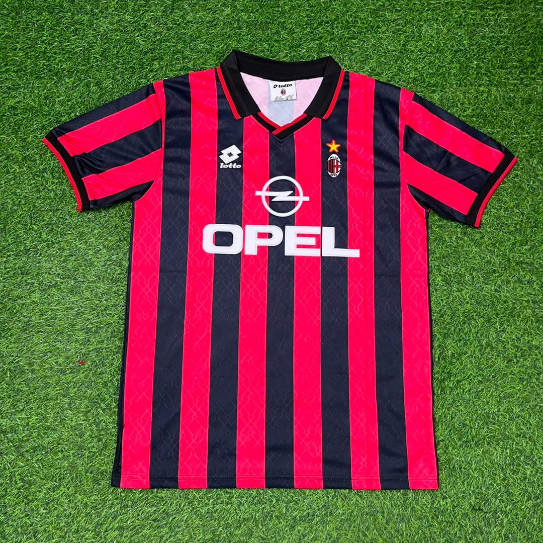 Zvonimir Boban AC Milan 1994/1995 Retro Football Jersey Kit