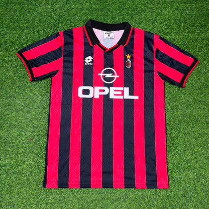 Zvonimir Boban AC Milan 1994/1995 Retro Football Jersey Kit