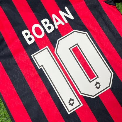 Zvonimir Boban AC Milan 1994/1995 Retro Football Jersey Kit