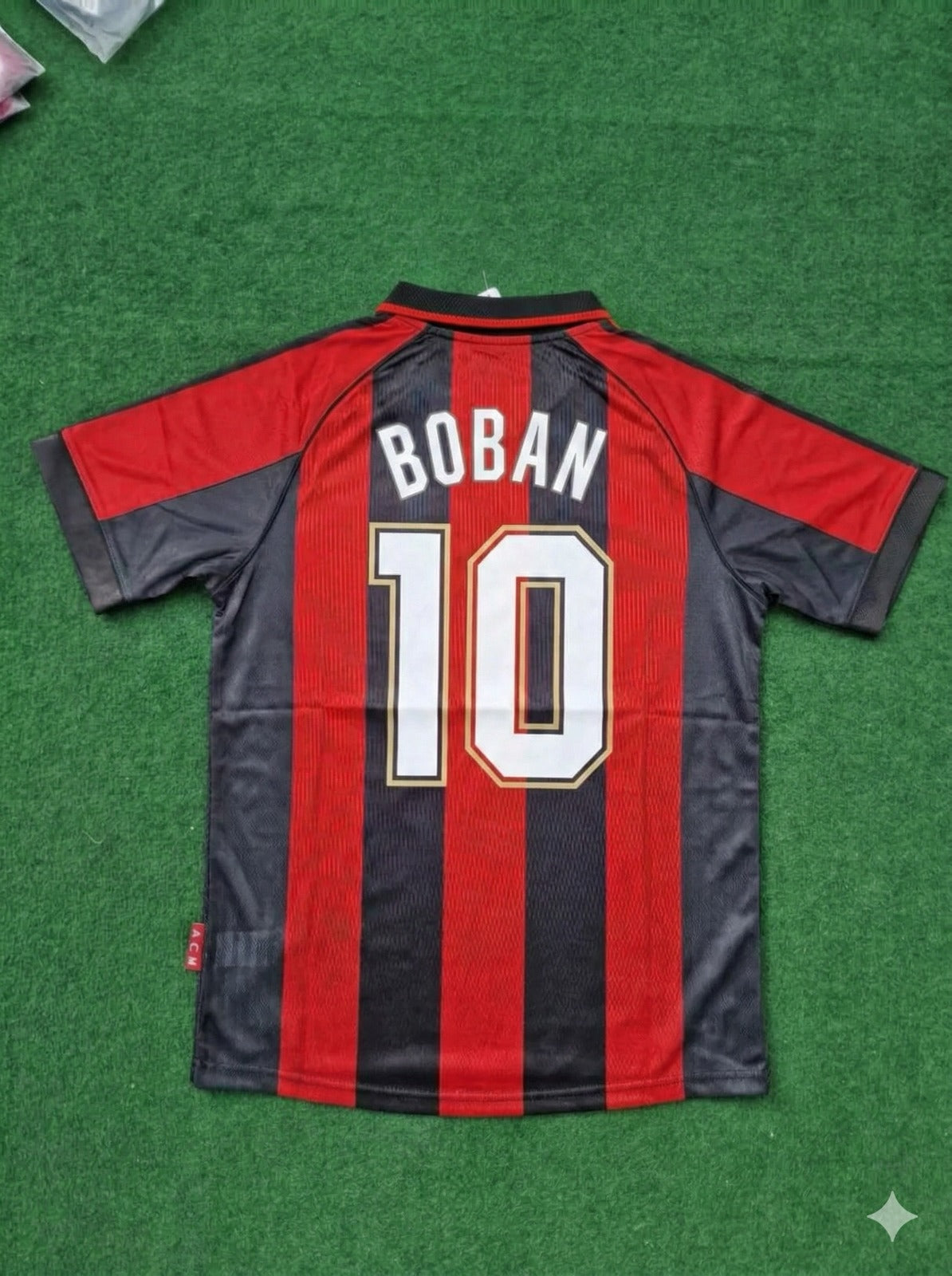 Zvonimir Boban 10- AC Milan 1999 Retro Football Jersey Kit